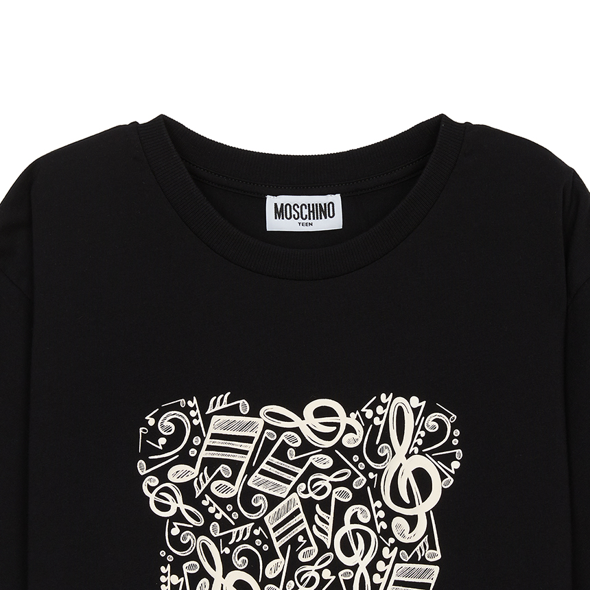 모스키노키즈(MOSCHINO KIDS) 반팔티셔츠 (성인착용가능) HQM05G LAA10 60100