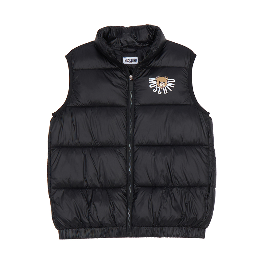 모스키노키즈(MOSCHINO KIDS) 패딩 조끼 (성인착용가능) HQS02K L3A32 60100