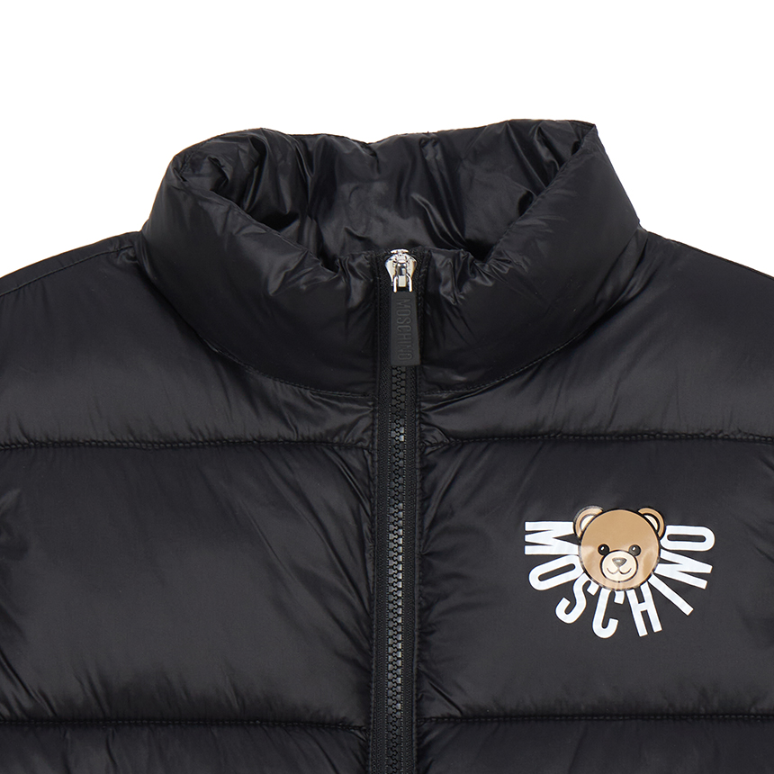 모스키노키즈(MOSCHINO KIDS) 패딩 조끼 (성인착용가능) HQS02K L3A32 60100