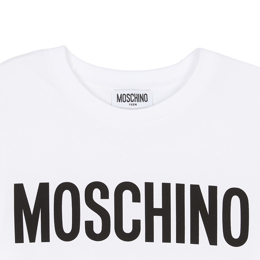 모스키노키즈(MOSCHINO KIDS) 반팔티셔츠 (성인착용가능) HUM05U LBA10 10101