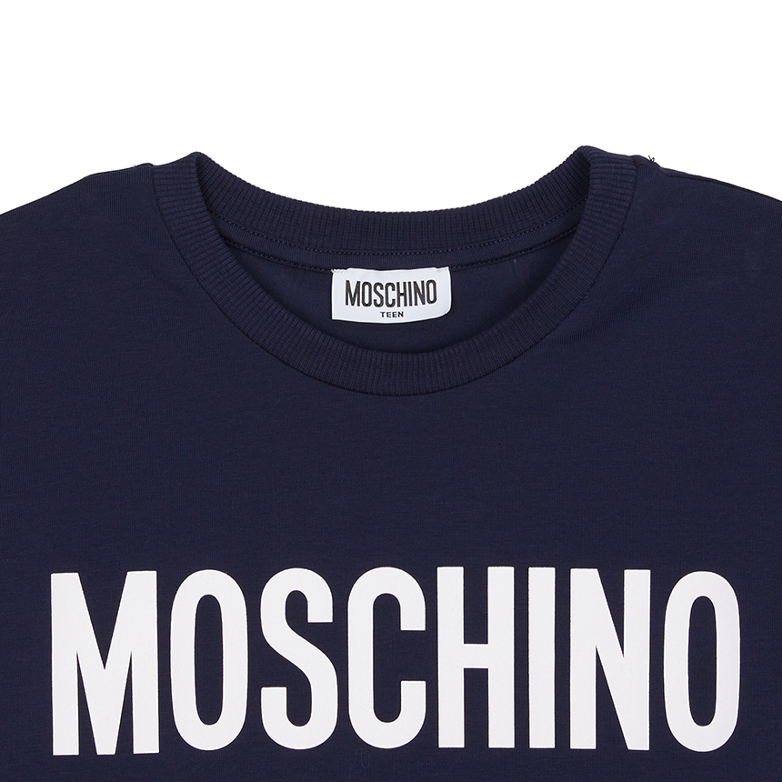 모스키노키즈(MOSCHINO KIDS) 반팔티셔츠 (성인착용가능) HUM05U LBA10 40016