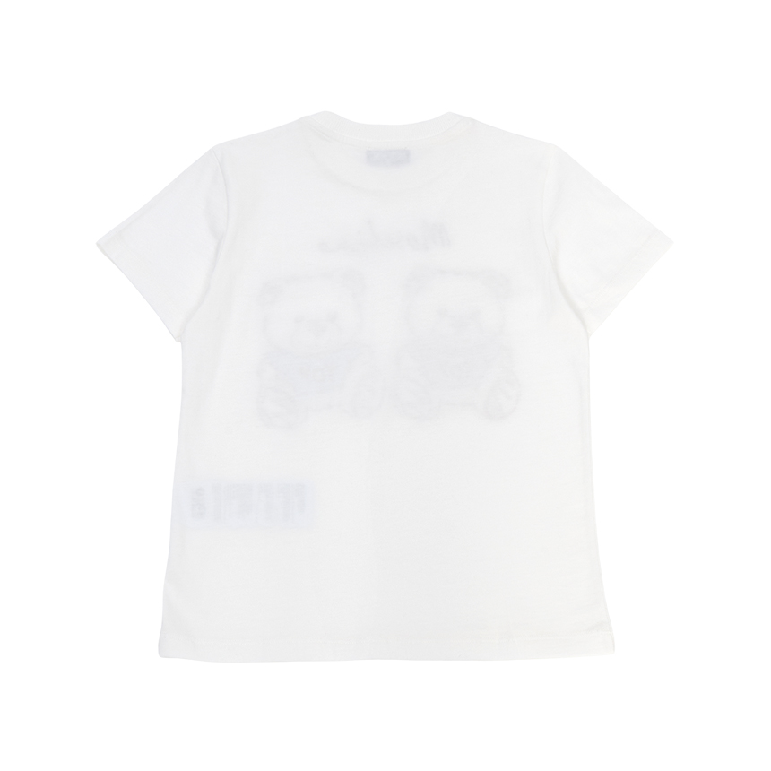 모스키노키즈(MOSCHINO KIDS) 반팔티셔츠 HWM04K LAA01 10063