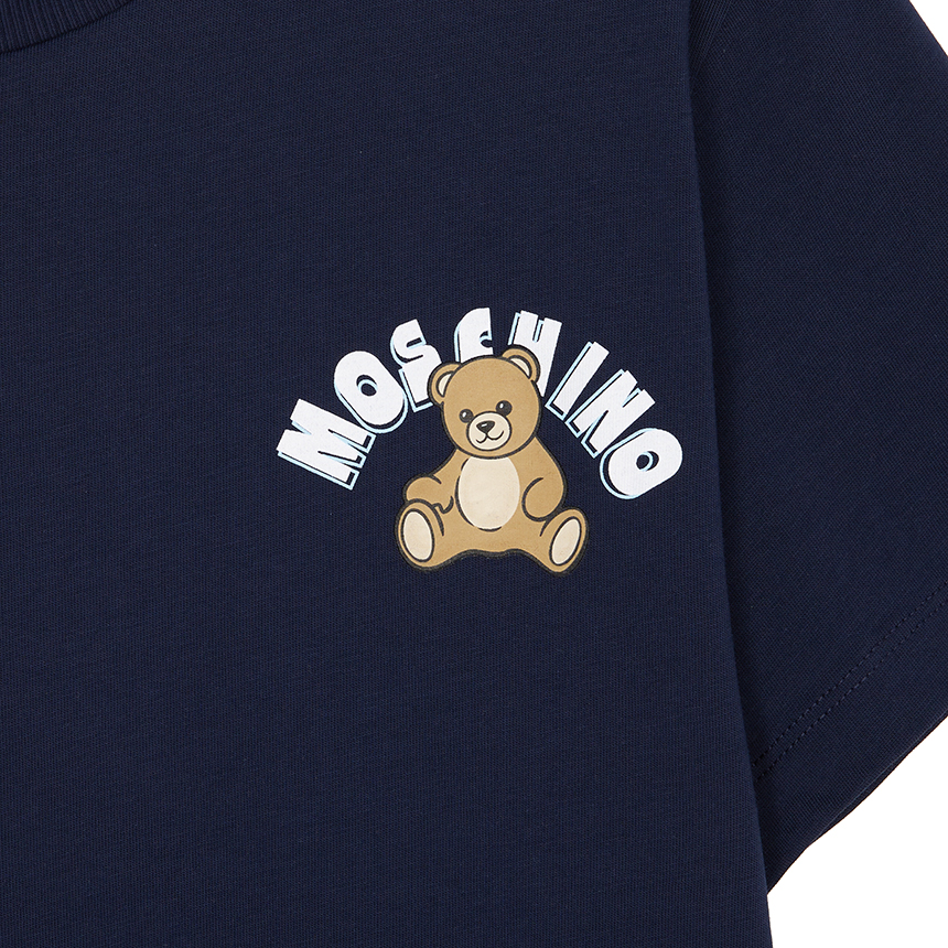 모스키노키즈(MOSCHINO KIDS) 반팔티셔츠 (성인착용가능) HWM058 LAA01 40016