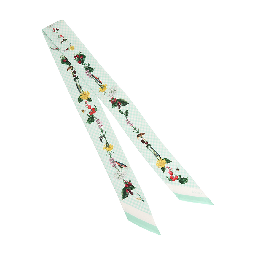 멀버리(MULBERRY) 여성 스키니 스카프 VS4898 203 T629