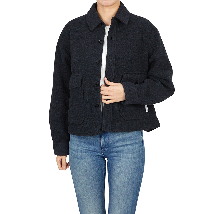 나나미카(NANAMICA) 윈드스토퍼 여성 자켓 S25FA022E DARK NAVY