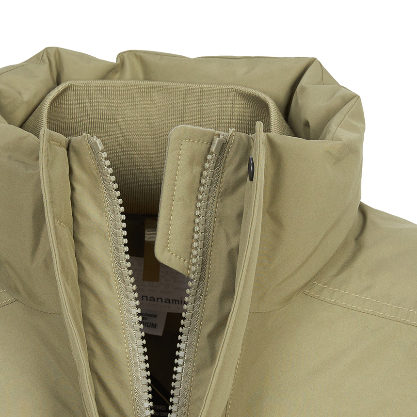 나나미카(NANAMICA) 고어텍스 남성 패딩 점퍼 S25FA058E KHAKI BEIGE