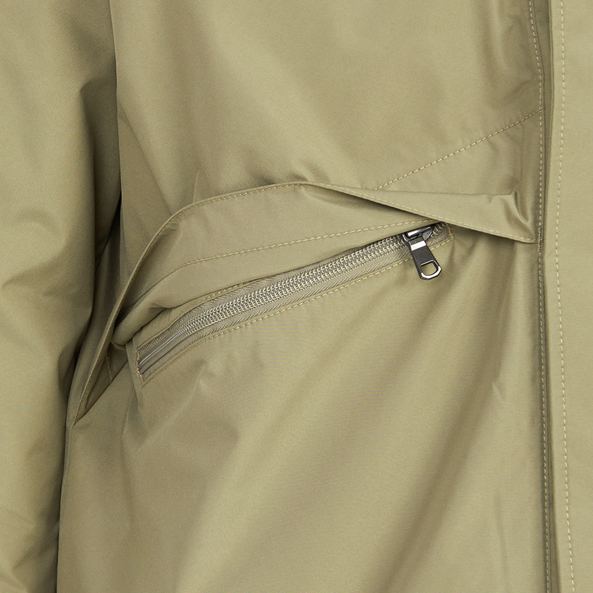 나나미카(NANAMICA) 고어텍스 남성 패딩 점퍼 S25FA058E KHAKI BEIGE
