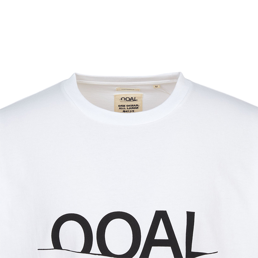 나나미카(NANAMICA) OOAL 반팔티셔츠 (남여공용) S25FT006E OFF WHITE