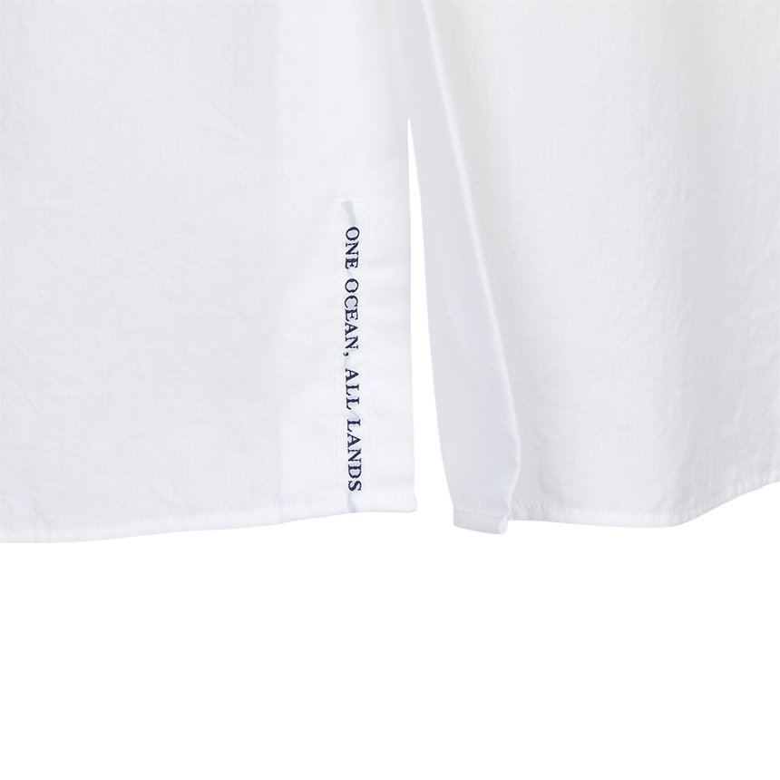 나나미카(NANAMICA) 반팔 셔츠 (남여공용) S26SG088E OFF WHITE