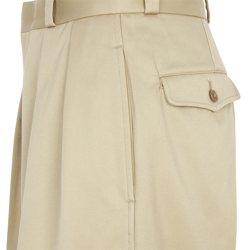 나나미카(NANAMICA) 와이드 치노 팬츠 SUCS402E KHAKI