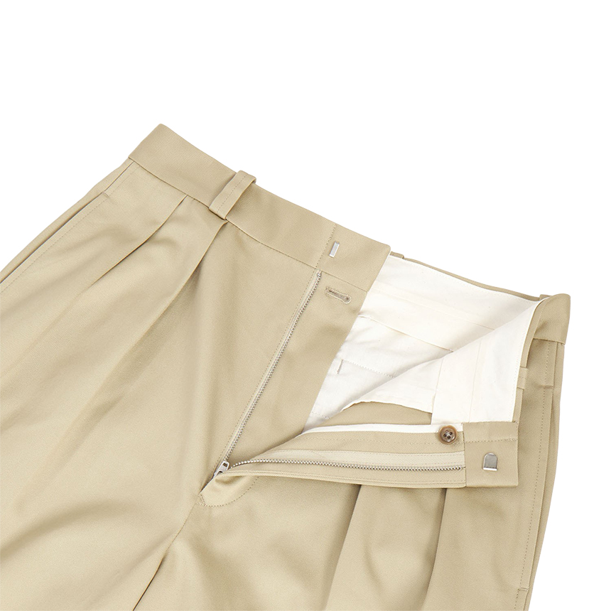 나나미카(NANAMICA) 와이드 치노 팬츠 SUCS402E KHAKI