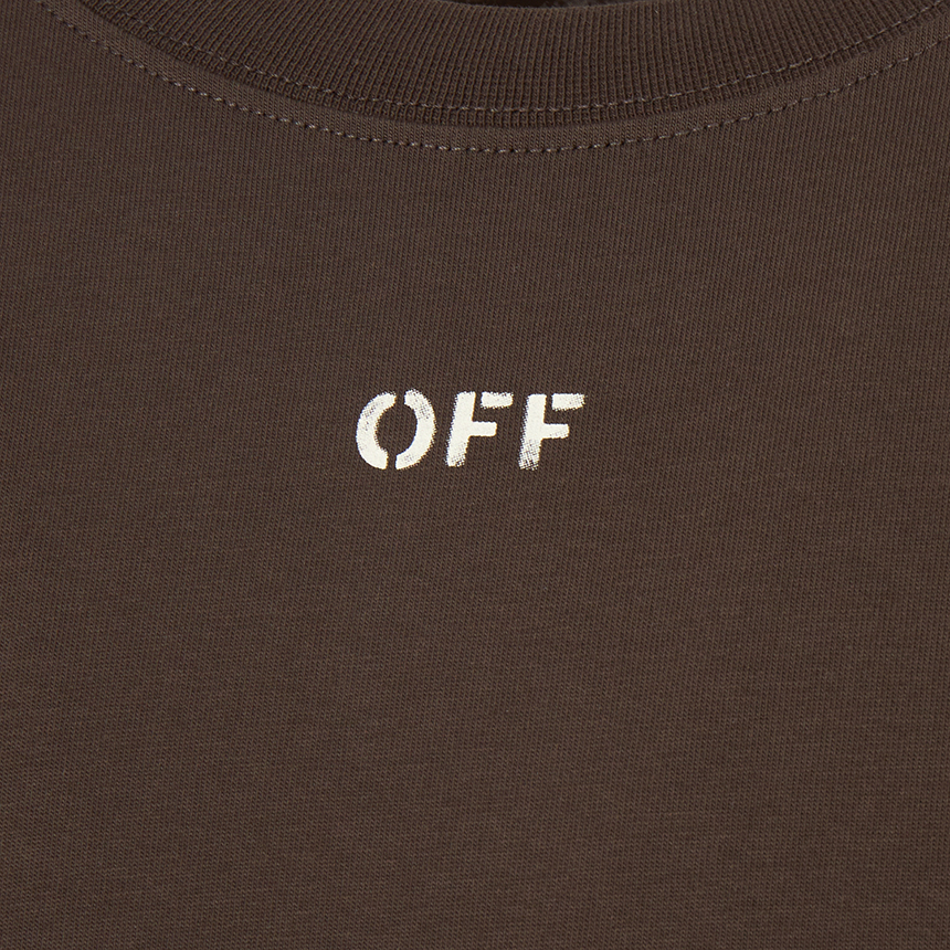 오프화이트(OFF WHITE) 마터덤 애로우 스케이트 반팔 티셔츠 (남여공용) 44MAA120G5J00I 6E61