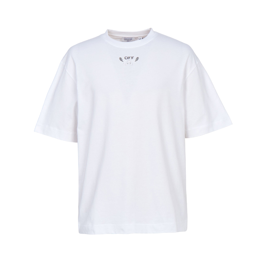 오프화이트(OFF WHITE) 반다나 애로우 스케이트 반팔 티셔츠 (남여공용) 44MAA120G5J00O 0110