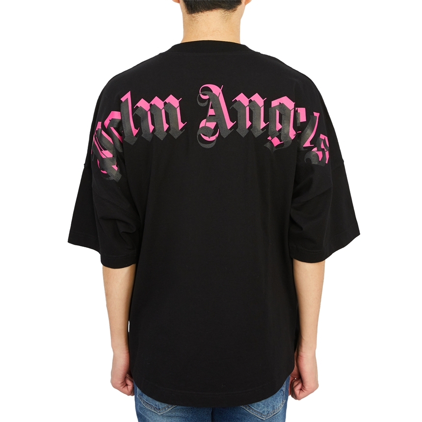 T-shirts Palm Angels - Logo print Tee - PMAA002C99JER0081032