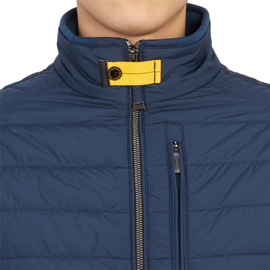파라점퍼스(PARAJUMPERS) 엘리엇 플리스 남자 패딩 점퍼 자켓 레귤러핏 PMHYBFP02 NAVY ESTATE BLUE