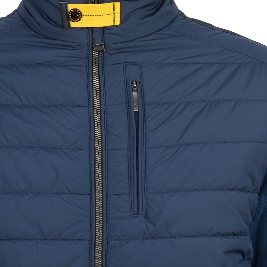파라점퍼스(PARAJUMPERS) 엘리엇 플리스 남자 패딩 점퍼 자켓 레귤러핏 PMHYBFP02 NAVY ESTATE BLUE