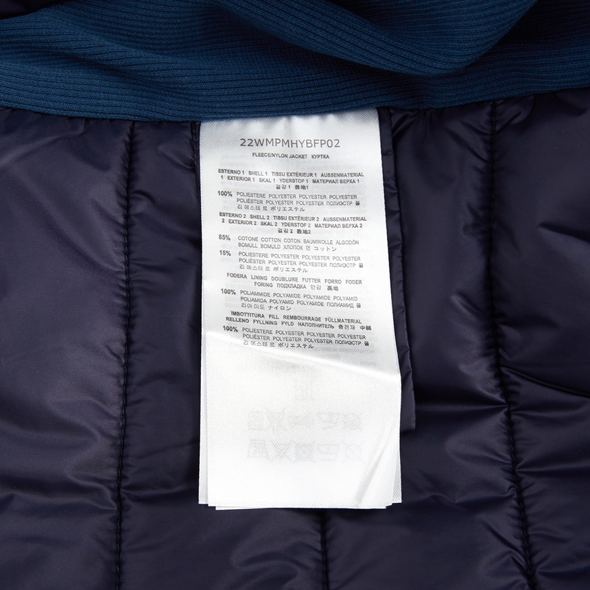 파라점퍼스(PARAJUMPERS) 엘리엇 플리스 남자 패딩 점퍼 자켓 레귤러핏 PMHYBFP02 NAVY ESTATE BLUE