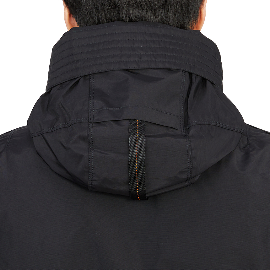파라점퍼스(PARAJUMPERS) 고비 마스터피스 남자 숏 패딩 점퍼 PMJCKMA01 BLACK