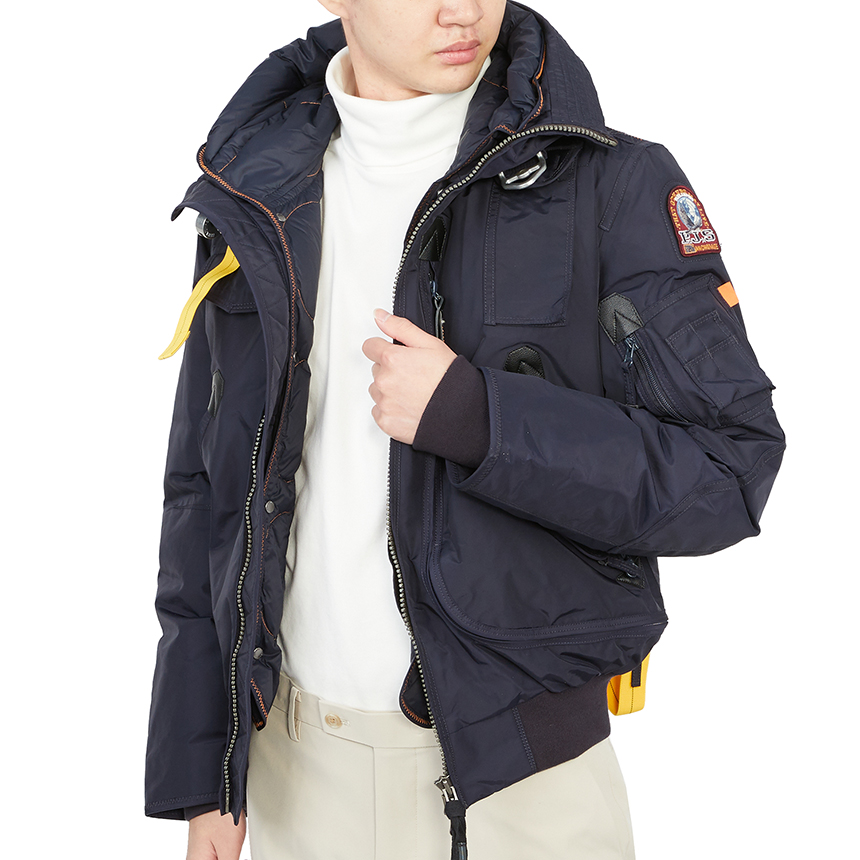 파라점퍼스(PARAJUMPERS) 남성 고비 마스터피스 패딩 점퍼 PMJCKMA01 NAVY