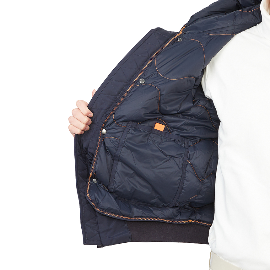 파라점퍼스(PARAJUMPERS) 남성 고비 마스터피스 패딩 점퍼 PMJCKMA01 NAVY