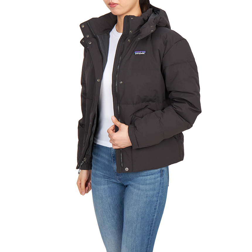 파타고니아(PATAGONIA) 다운드리프트 여성 패딩 점퍼 20625 BLK