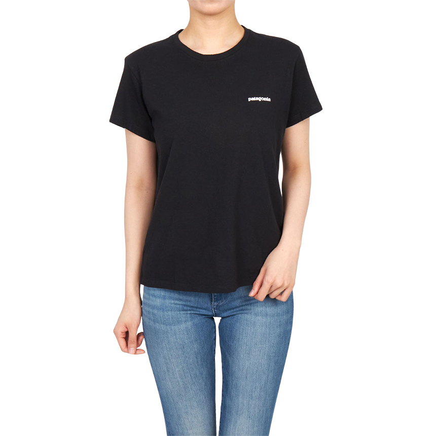 파타고니아(PATAGONIA) P-6 리스판서빌리 여성 반팔티셔츠 37567 BLK