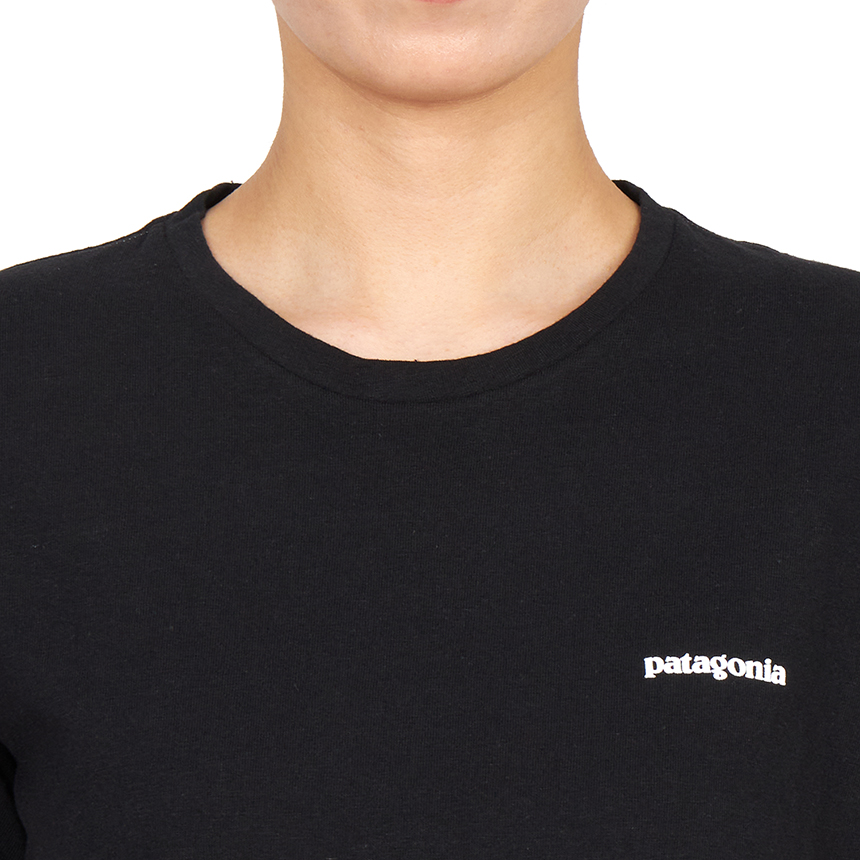 파타고니아(PATAGONIA) P-6 리스판서빌리 여성 반팔티셔츠 37567 BLK