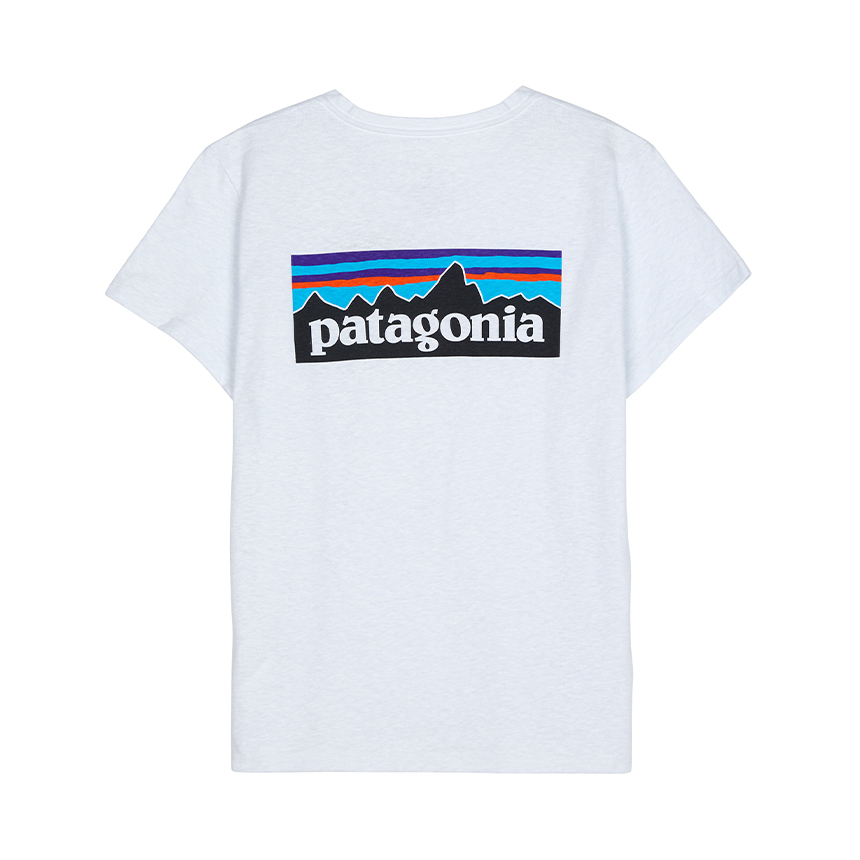 파타고니아(PATAGONIA) P-6 여성 반팔티셔츠 37567 WHI