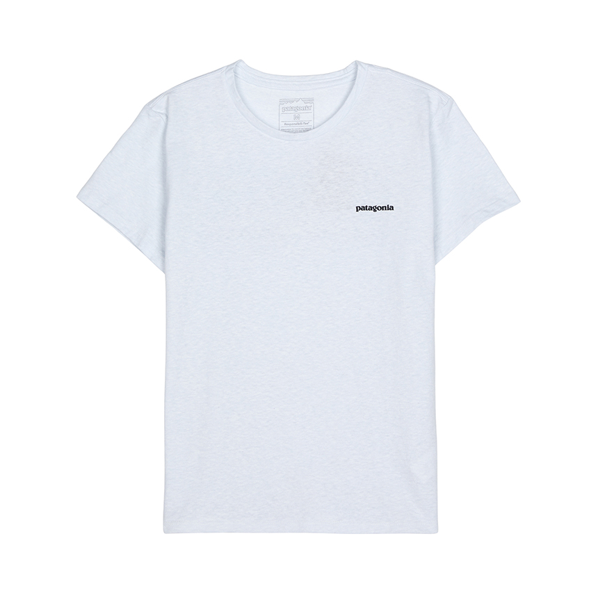 파타고니아(PATAGONIA) P-6 여성 반팔티셔츠 37567 WHI