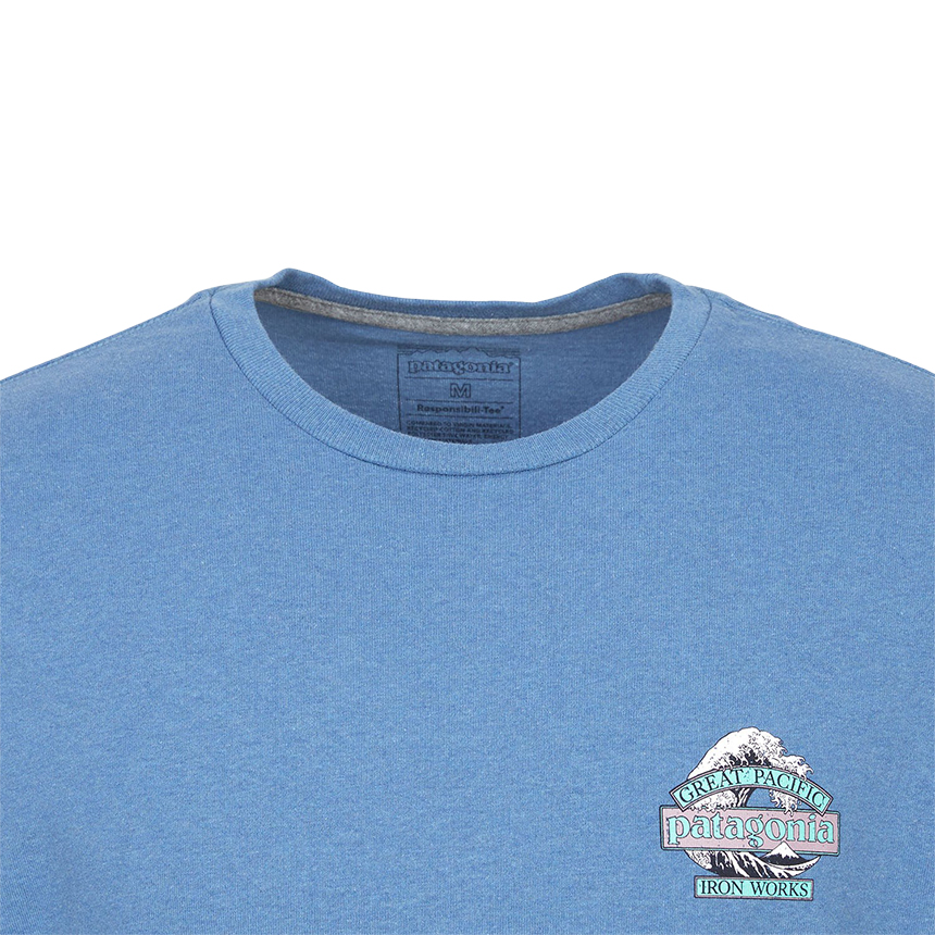 파타고니아(PATAGONIA) 그레이트 웨이브즈 리스판서빌리 남성 반팔티셔츠 37873 SHRB