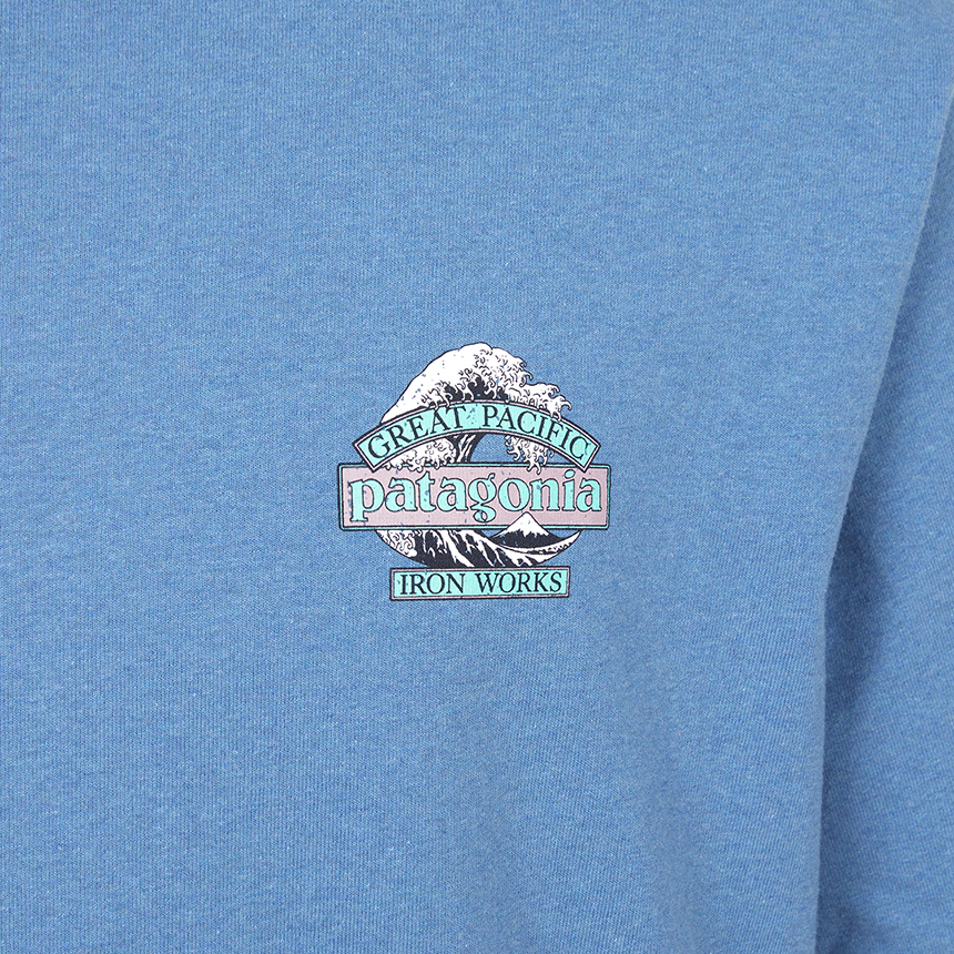 파타고니아(PATAGONIA) 그레이트 웨이브즈 리스판서빌리 남성 반팔티셔츠 37873 SHRB