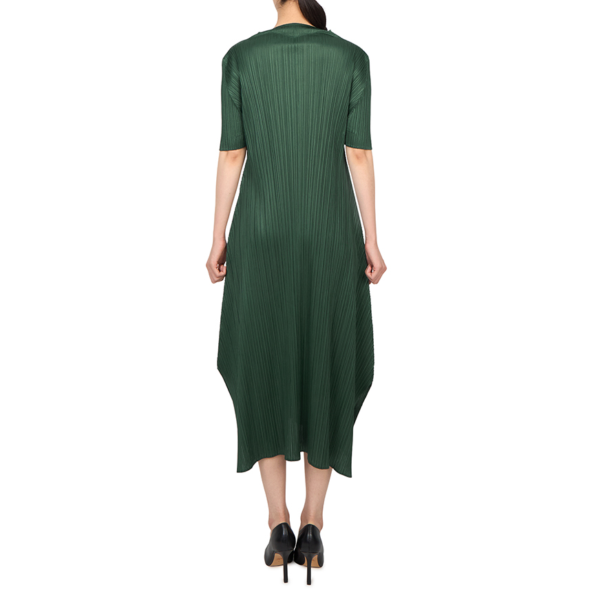 플리츠플리즈 이세이미야케(PLEATS PLEASE ISSEY MIYAKE) 플리츠플리즈 여성 반팔 롱 원피스 PP66 JH136 67