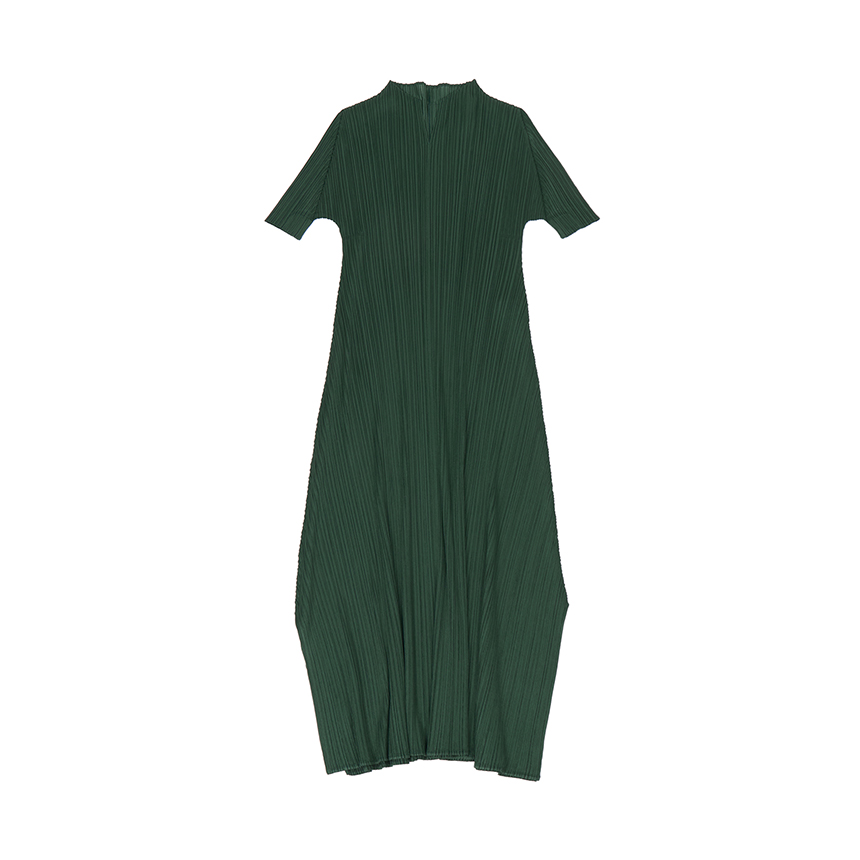 플리츠플리즈 이세이미야케(PLEATS PLEASE ISSEY MIYAKE) 플리츠플리즈 여성 반팔 롱 원피스 PP66 JH136 67