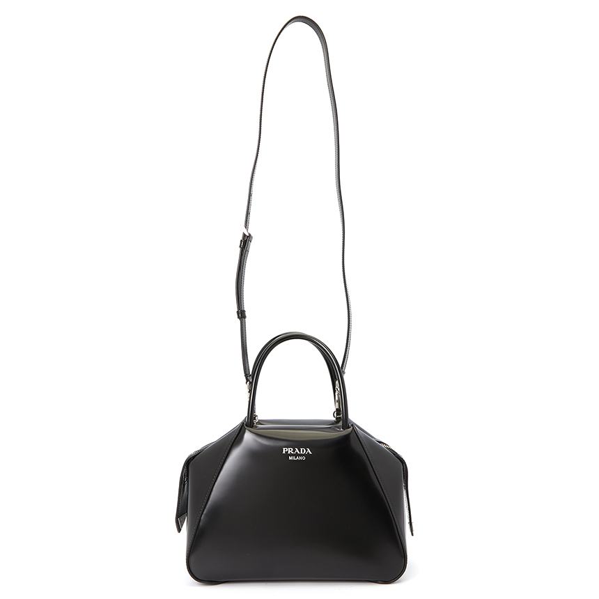 프라다(PRADA) 로고 브러시드 스몰 슈퍼노바 여자 토트겸숄더백 1BA366 ZO6 F0002 OOO