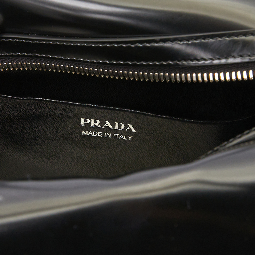 프라다(PRADA) 로고 브러시드 스몰 슈퍼노바 여자 토트겸숄더백 1BA366 ZO6 F0002 OOO