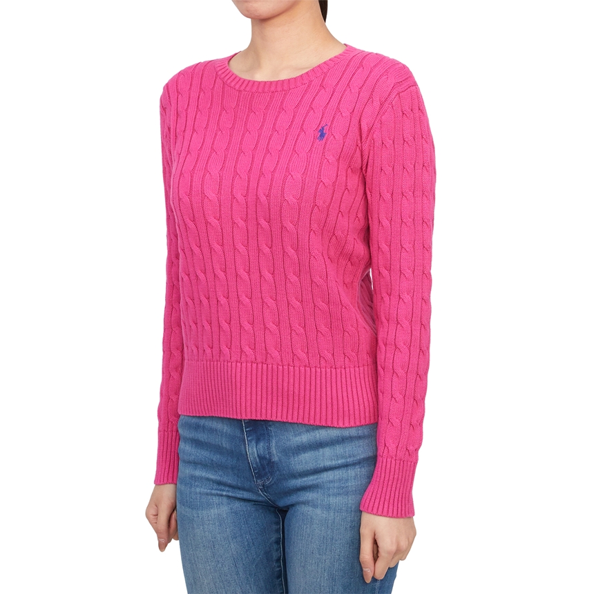폴로랄프로렌키즈(RALPH LAUREN KIDS) 케이블 니트 (성인착용가능) 313901316014 PINK