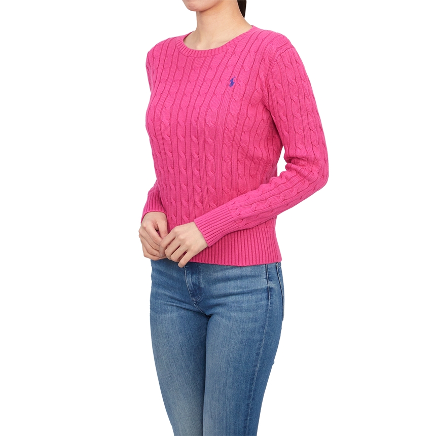 폴로랄프로렌키즈(RALPH LAUREN KIDS) 케이블 니트 (성인착용가능) 313901316014 PINK