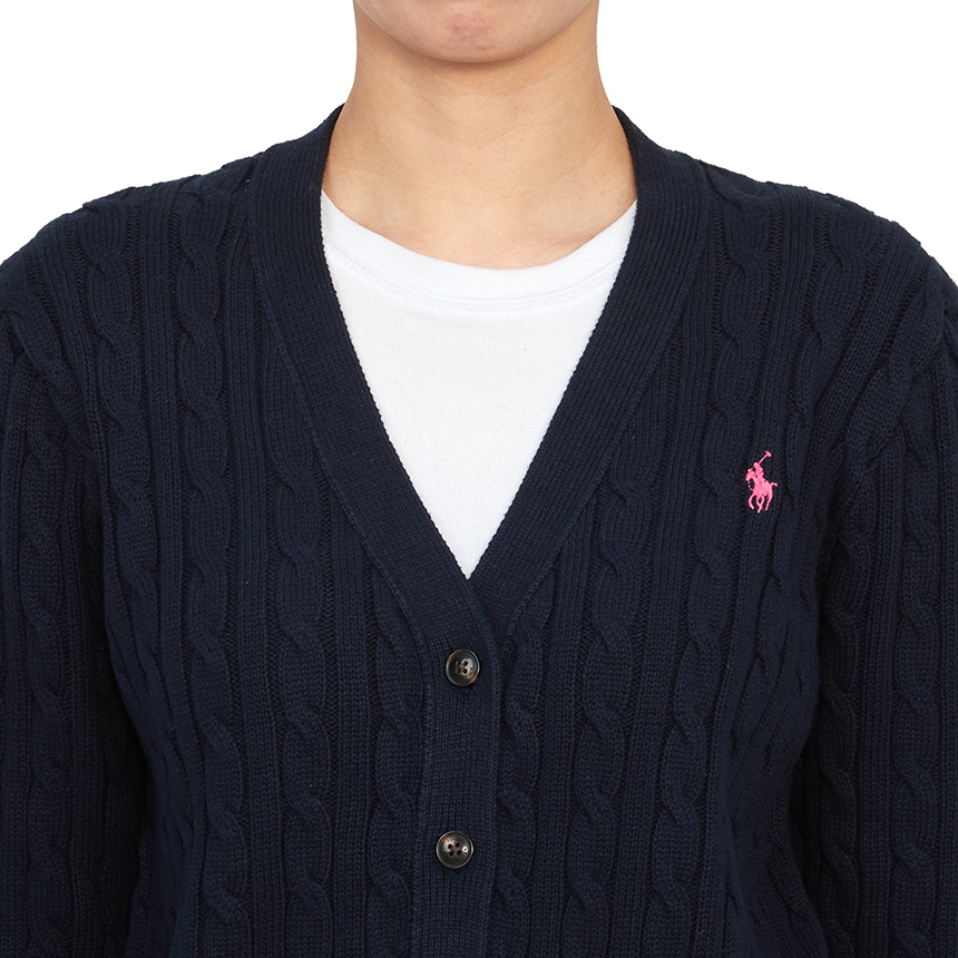 폴로랄프로렌키즈(RALPH LAUREN KIDS) 케이블 가디건 (성인착용가능) 313950765001 NAVY
