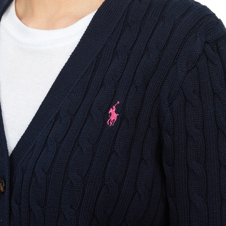 폴로랄프로렌키즈(RALPH LAUREN KIDS) 케이블 가디건 (성인착용가능) 313950765001 NAVY