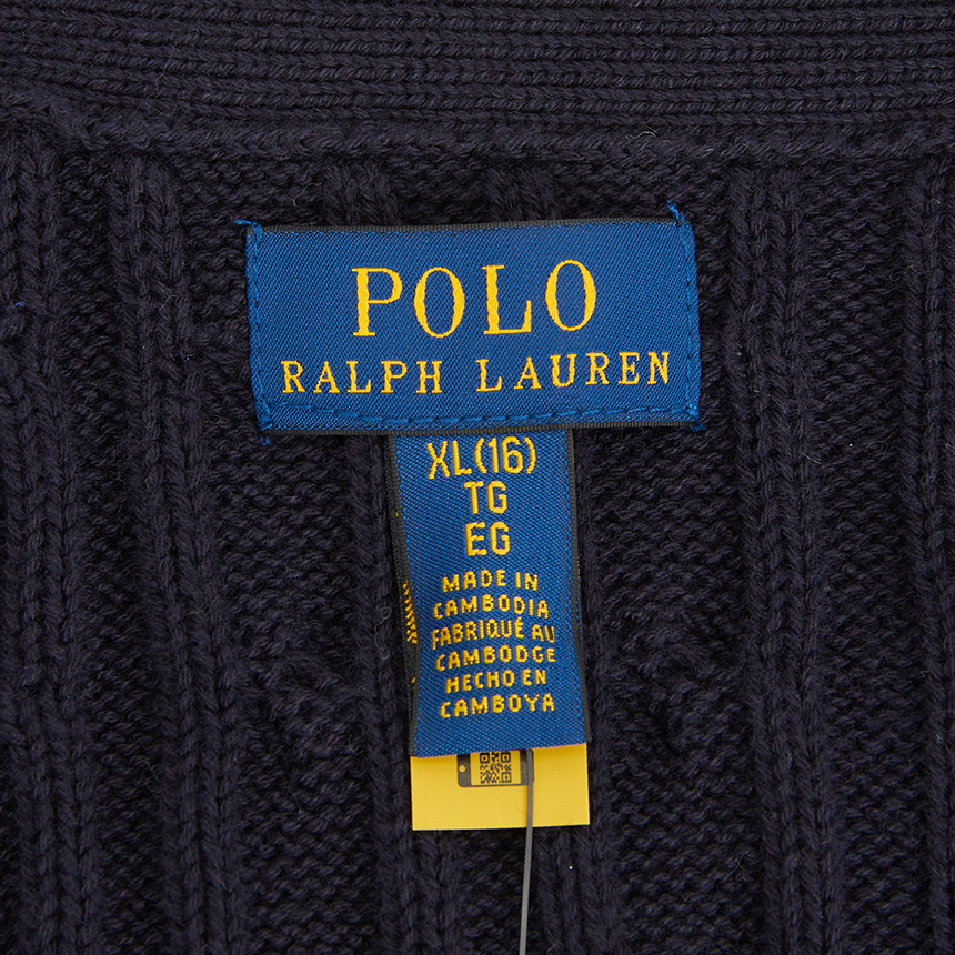 폴로랄프로렌키즈(RALPH LAUREN KIDS) 케이블 가디건 (성인착용가능) 313950765001 NAVY