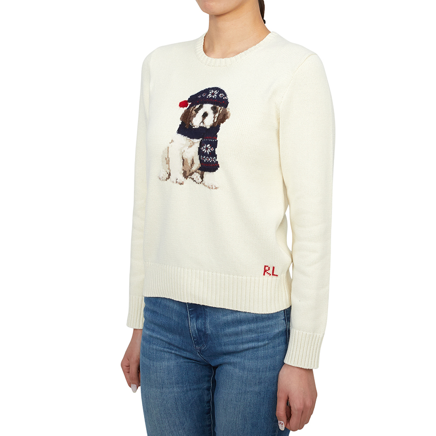 폴로랄프로렌키즈(RALPH LAUREN KIDS) 니트  (성인착용가능) 313951752001 WHITE