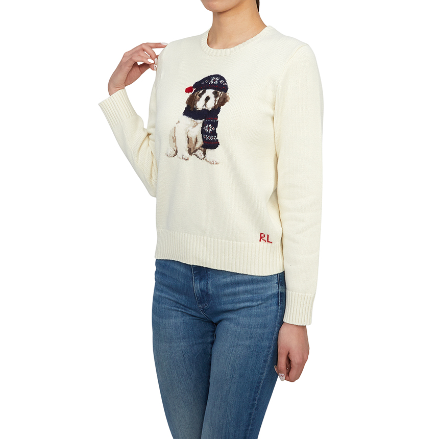 폴로랄프로렌키즈(RALPH LAUREN KIDS) 니트  (성인착용가능) 313951752001 WHITE
