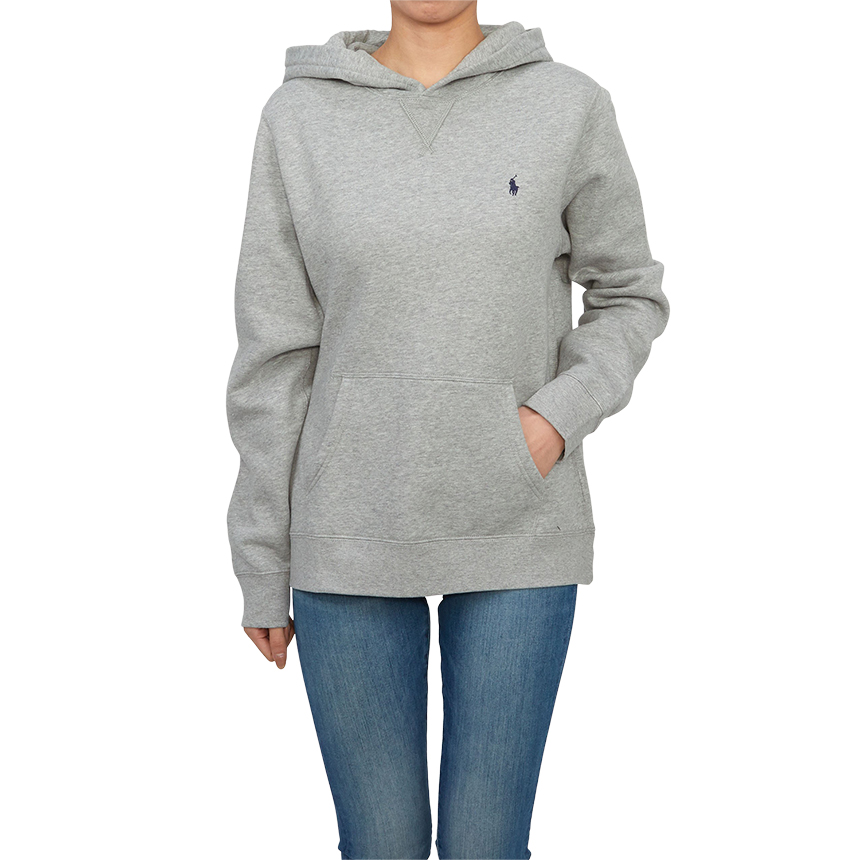 폴로랄프로렌키즈(RALPH LAUREN KIDS) 기모 후드티 (성인착용가능) 323749954017 GREY HTR