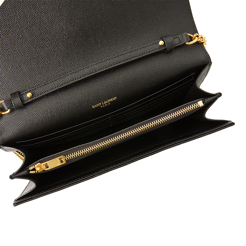 생로랑(SAINT LAURENT PARIS) 모노그램 마틀라세 여성 체인 숄더백 377828 BOW01 1000