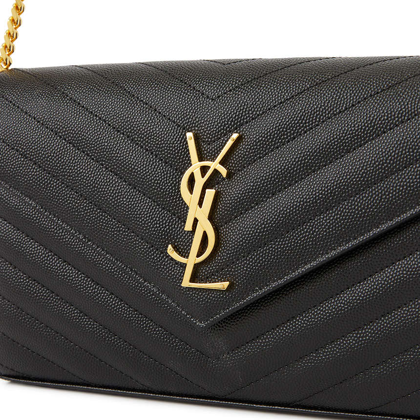 생로랑(SAINT LAURENT PARIS) 모노그램 마틀라세 여성 체인 숄더백 377828 BOW01 1000