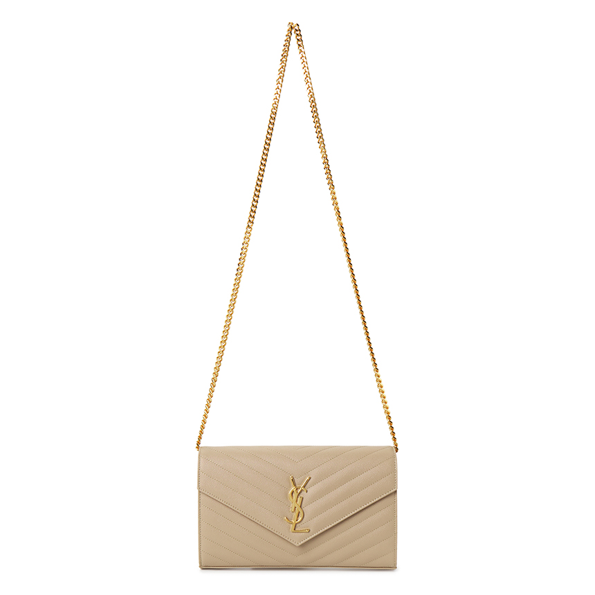 생로랑(SAINT LAURENT PARIS) 카산드라 여성 체인 숄더백 377828 BOW01 2721