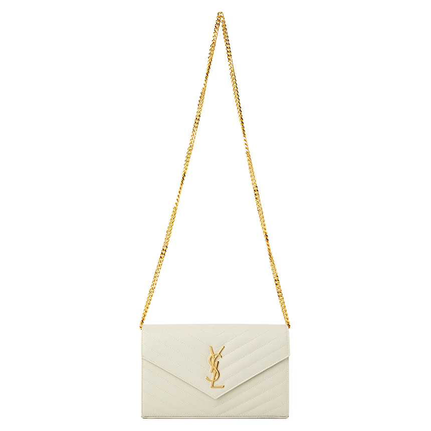 생로랑(SAINT LAURENT PARIS) 모노그램 마틀라세 여자 체인 숄더백 377828 BOW01 9207