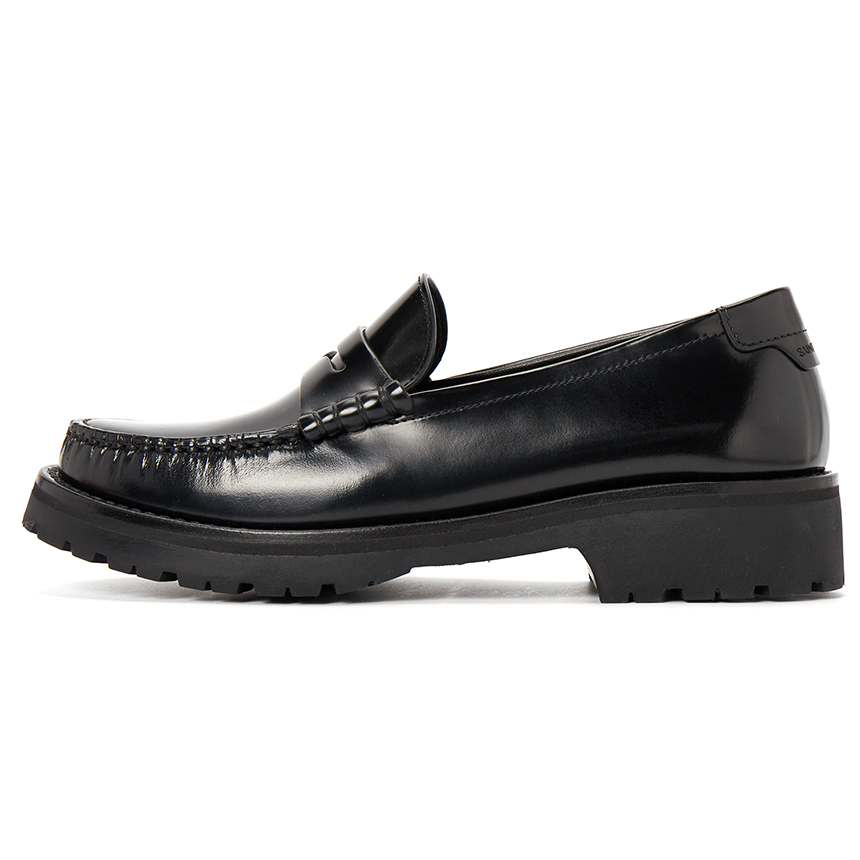 생로랑(SAINT LAURENT PARIS) 스크래치 모노그램 페니 여성 로퍼 716556 AO9VV 1000 SB_716556 AO9VV 1000_037
