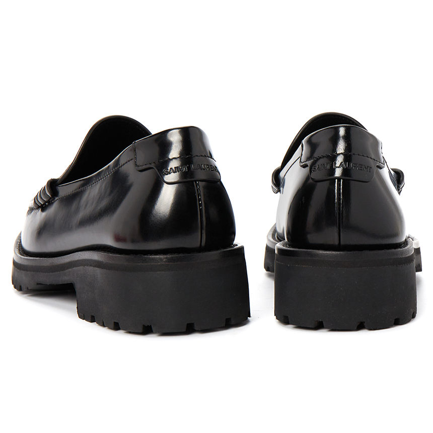 생로랑(SAINT LAURENT PARIS) 스크래치 모노그램 페니 여성 로퍼 716556 AO9VV 1000 SB_716556 AO9VV 1000_037