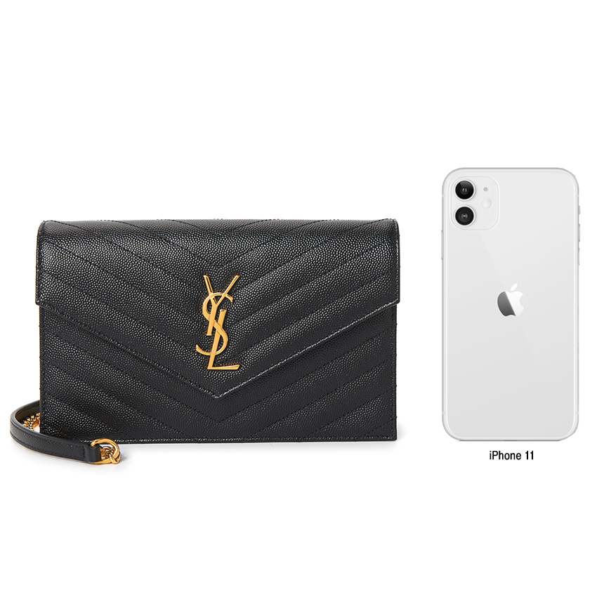 생로랑(SAINT LAURENT PARIS) 카산드라 여성 체인 크로스백 857605 BOW01 1000
